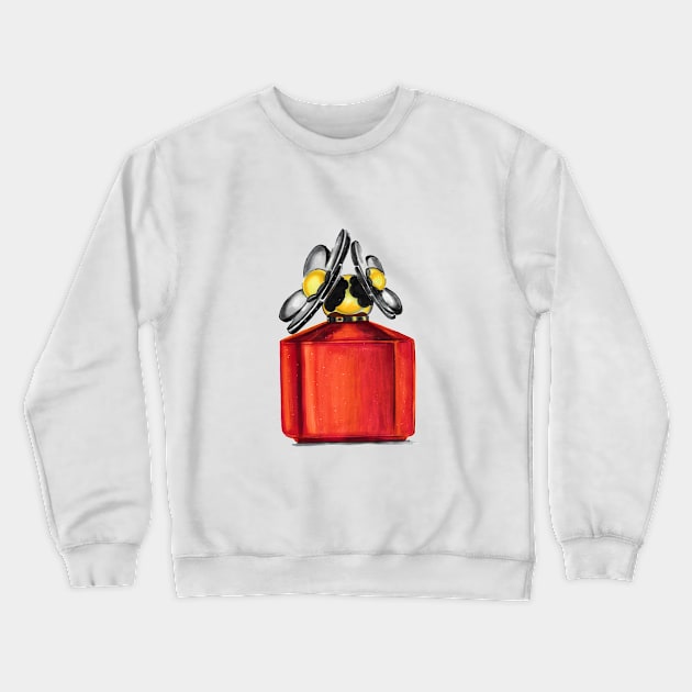 Eau De Parfum Spray for Women Crewneck Sweatshirt by Svetlana Pelin